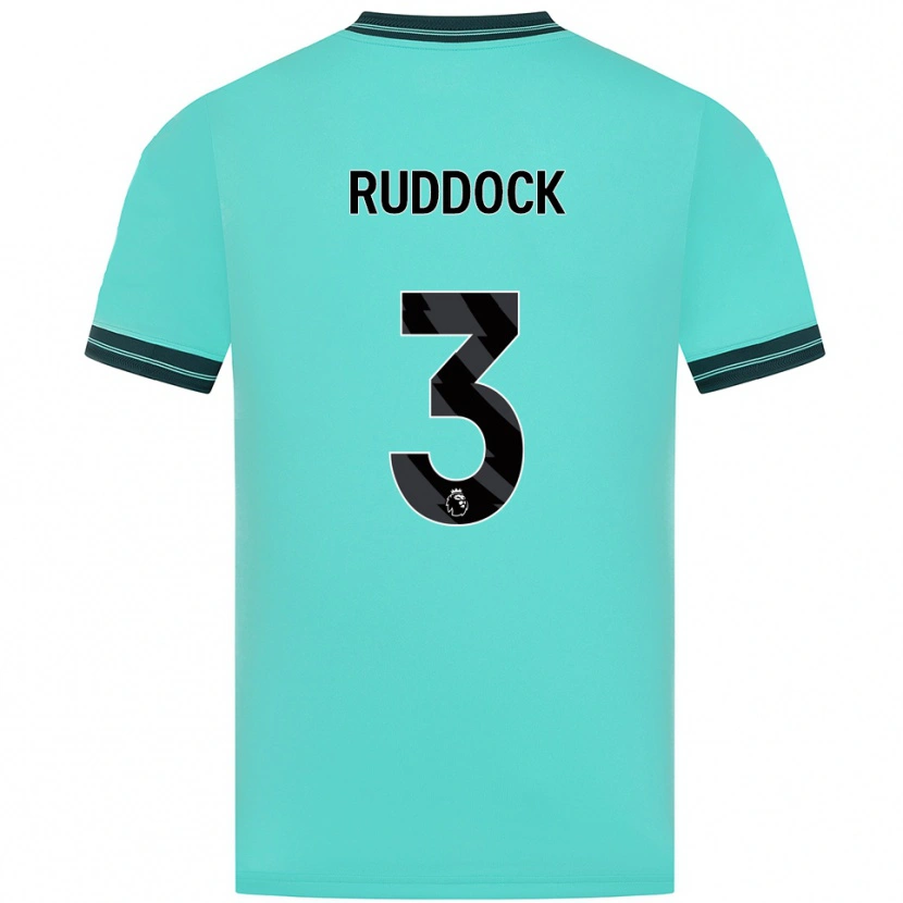 Danxen Hombre Camiseta Max Ruddock #3 Celeste Verde 2ª Equipación 2025/26 La Camisa México