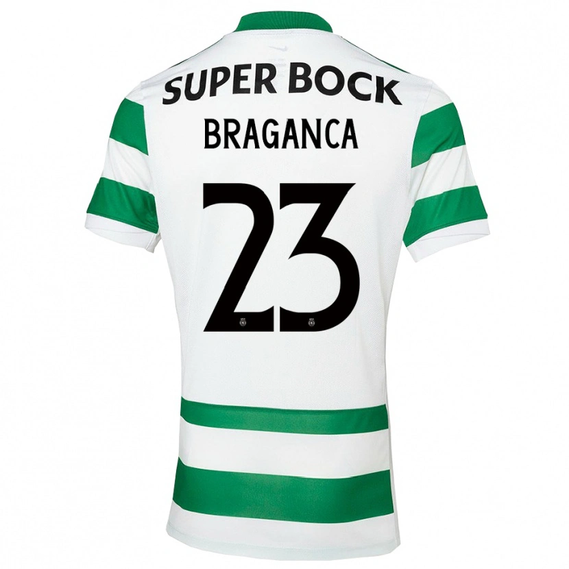 Danxen Mujer Camiseta Daniel Bragança #23 Verde Blanco 1ª Equipación 2025/26 La Camisa México