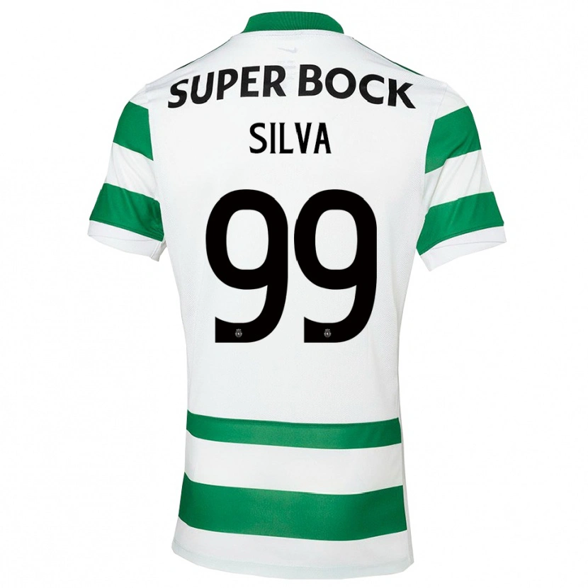 Danxen Mujer Camiseta Francisco Silva #99 Verde Blanco 1ª Equipación 2025/26 La Camisa México