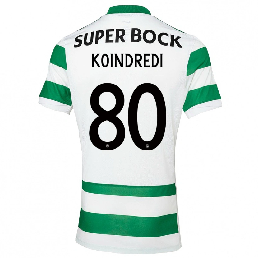 Danxen Mujer Camiseta Koba Koindredi #80 Verde Blanco 1ª Equipación 2025/26 La Camisa México