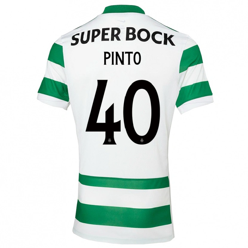 Danxen Mujer Camiseta Rita Pinto De Almeida #40 Verde Blanco 1ª Equipación 2025/26 La Camisa México