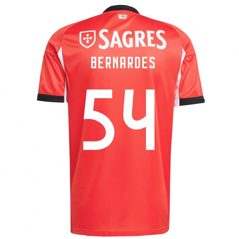 Danxen Mujer Camiseta Francisco Neto #54 Rojo Blanco 1ª Equipación 2025/26 La Camisa México