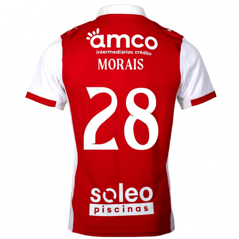 Danxen Mujer Camiseta Patrícia Morais #28 Rojo Blanco 1ª Equipación 2025/26 La Camisa México