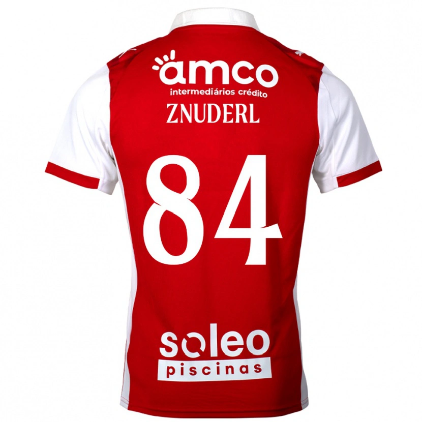 Danxen Mujer Camiseta Tai Znuderl #84 Rojo Blanco 1ª Equipación 2025/26 La Camisa México