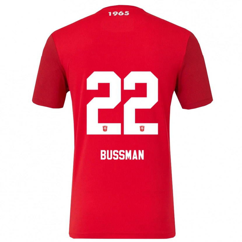 Danxen Mujer Camiseta Fiene Bussman #22 Rojo Blanco 1ª Equipación 2025/26 La Camisa México