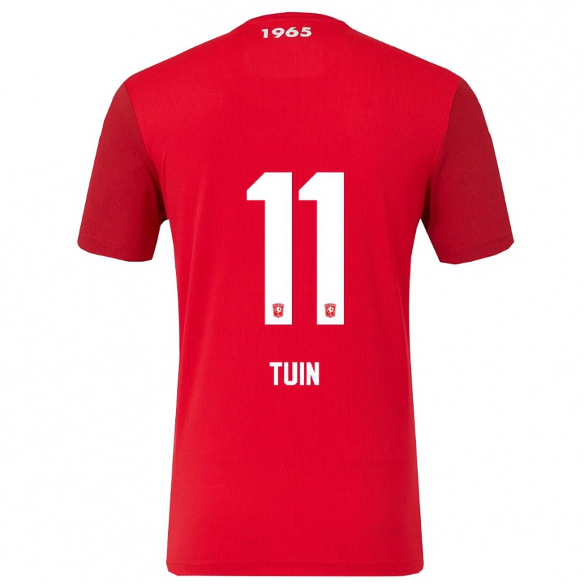 Danxen Mujer Camiseta Alieke Tuin #11 Rojo Blanco 1ª Equipación 2025/26 La Camisa México