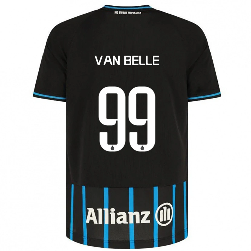 Danxen Mujer Camiseta Lyndsey Van Belle #99 Negro Azul 1ª Equipación 2025/26 La Camisa México