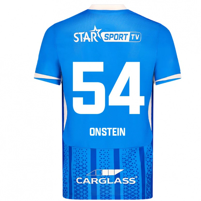 Danxen Mujer Camiseta Juwensley Onstein #54 Azul Blanco 1ª Equipación 2025/26 La Camisa México