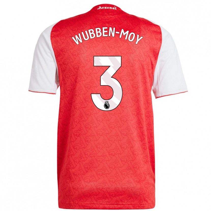 Danxen Mujer Camiseta Lotte Wubben-Moy #3 Rojo Blanco 1ª Equipación 2025/26 La Camisa México