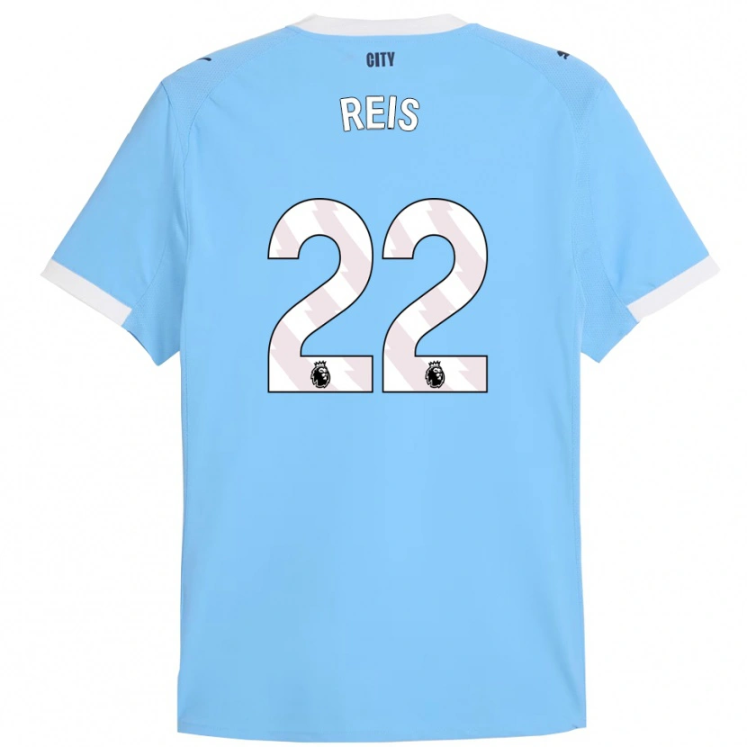 Danxen Mujer Camiseta Vitor Reis #22 Celeste Blanco 1ª Equipación 2025/26 La Camisa México