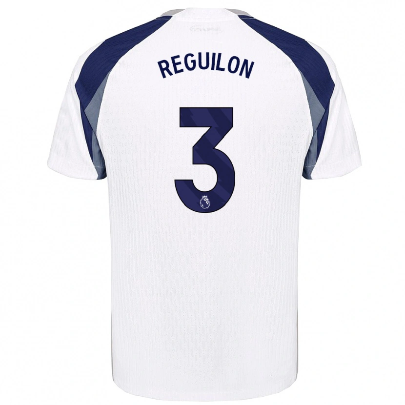Danxen Mujer Camiseta Sergio Reguilon #3 Blanco Marino 1ª Equipación 2025/26 La Camisa México