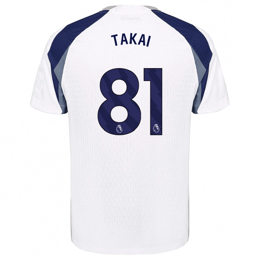 Danxen Mujer Camiseta Kota Takai #81 Blanco Marino 1ª Equipación 2025/26 La Camisa México