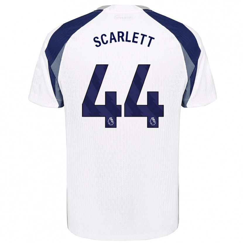 Danxen Mujer Camiseta Dane Scarlett #44 Blanco Marino 1ª Equipación 2025/26 La Camisa México