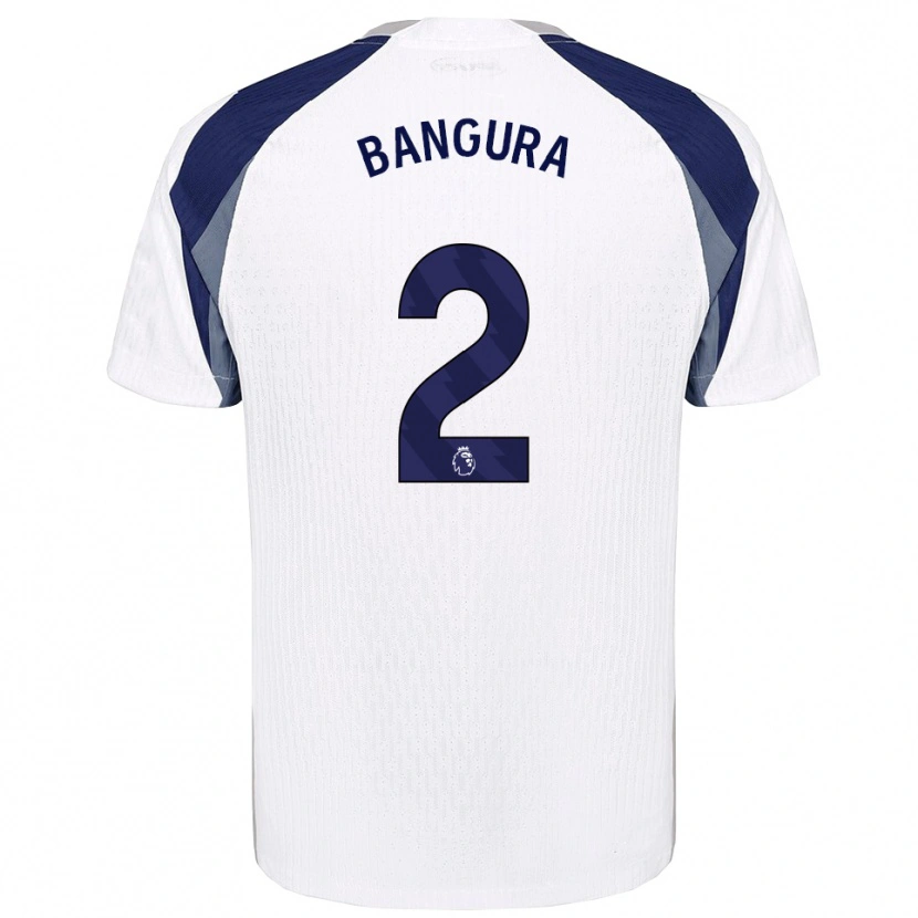 Danxen Mujer Camiseta Samal Bangura #2 Blanco Marino 1ª Equipación 2025/26 La Camisa México