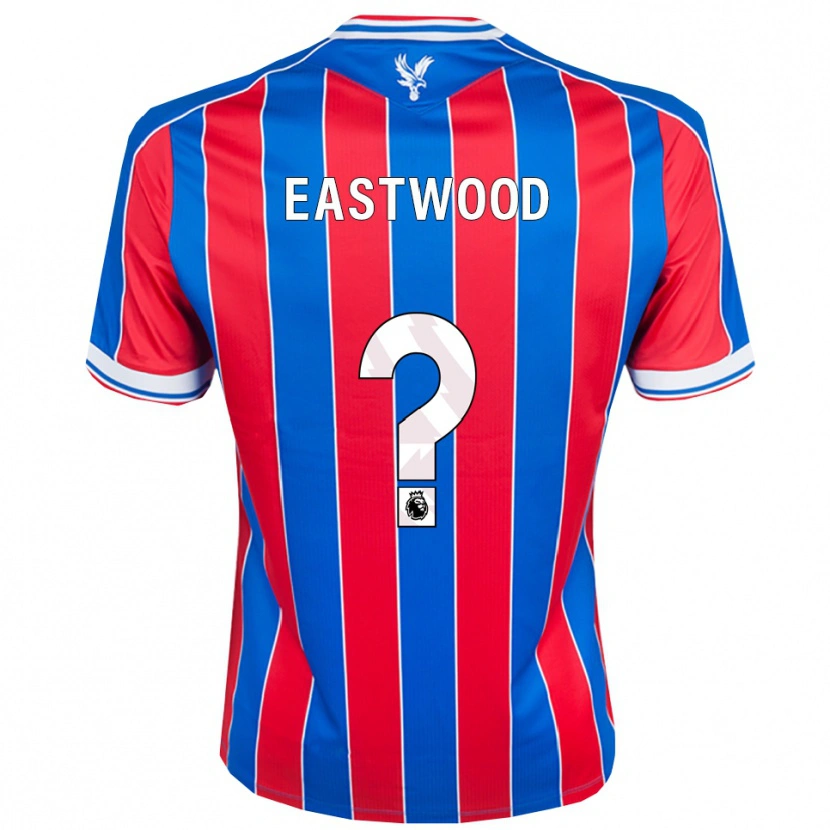 Danxen Mujer Camiseta William Eastwood #0 Azul Rojo Blanco 1ª Equipación 2025/26 La Camisa México