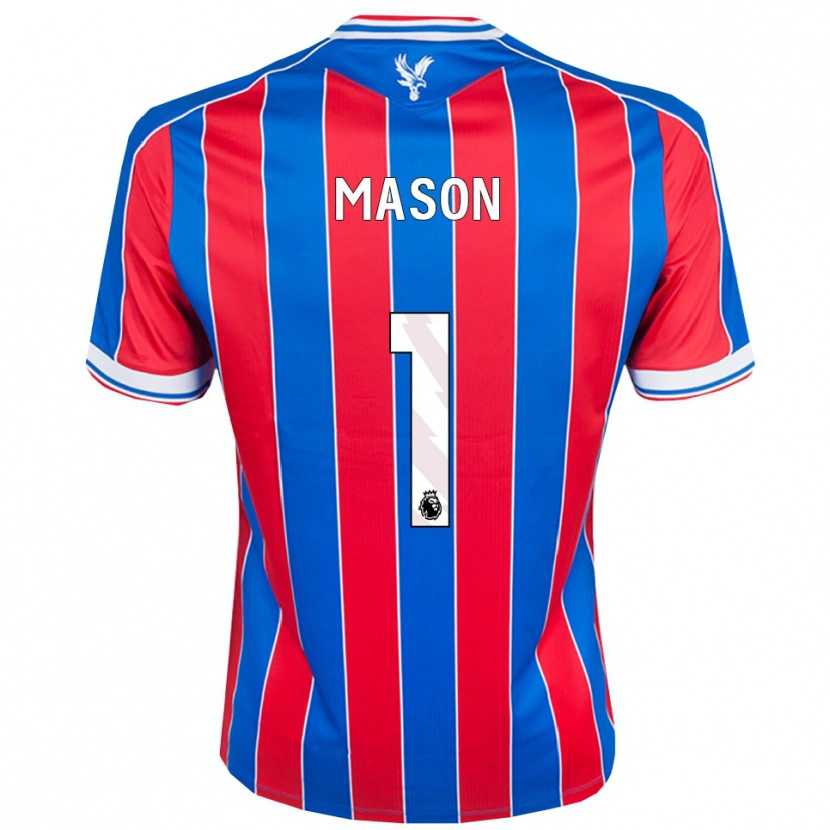 Danxen Mujer Camiseta Jack Mason #1 Azul Rojo Blanco 1ª Equipación 2025/26 La Camisa México