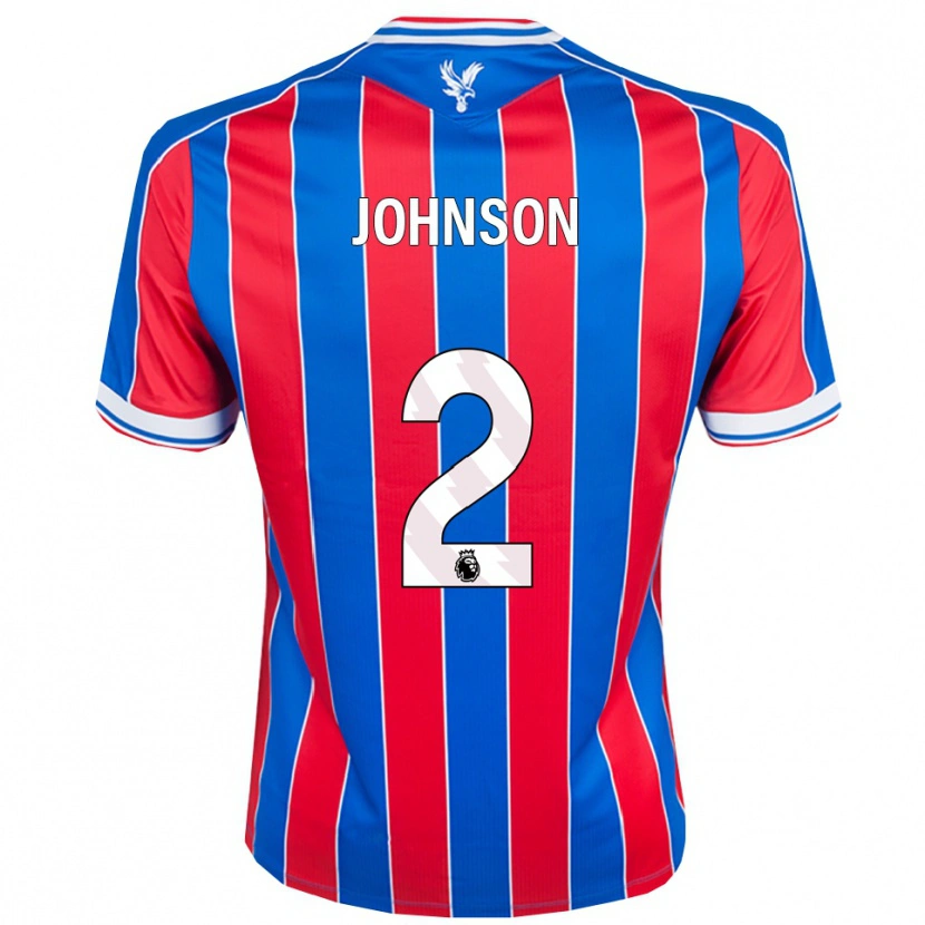 Danxen Mujer Camiseta Annabel Johnson #2 Azul Rojo Blanco 1ª Equipación 2025/26 La Camisa México