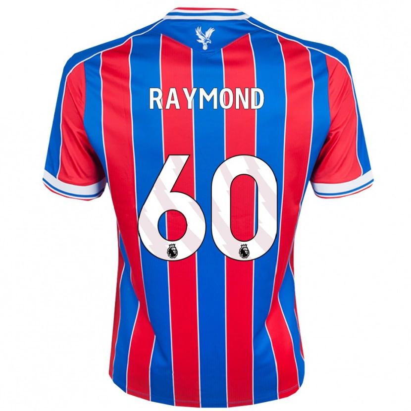 Danxen Mujer Camiseta Jadan Raymond #60 Azul Rojo Blanco 1ª Equipación 2025/26 La Camisa México