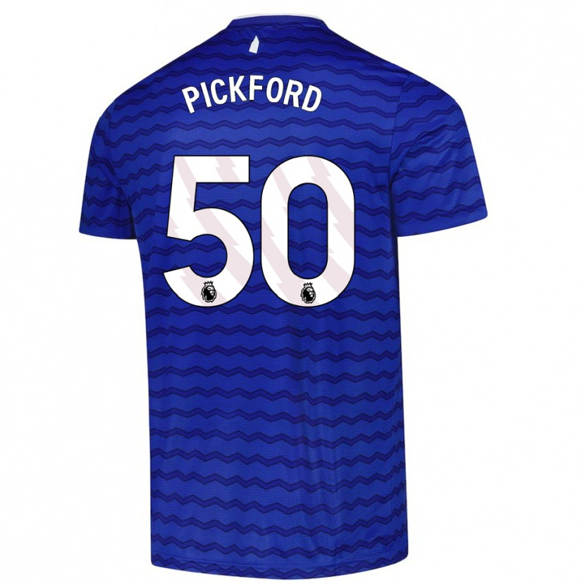 Danxen Mujer Camiseta George Pickford #50 Azul Marino 1ª Equipación 2025/26 La Camisa México