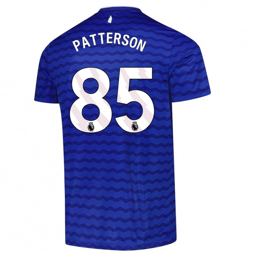 Danxen Mujer Camiseta Jack Patterson #85 Azul Marino 1ª Equipación 2025/26 La Camisa México