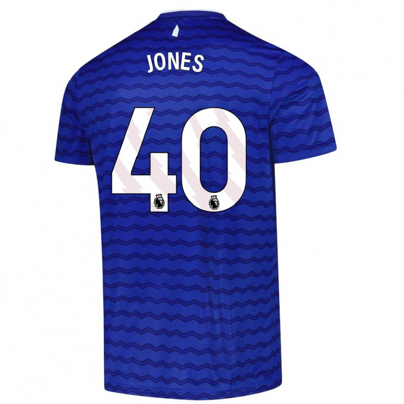 Danxen Mujer Camiseta Ellie Jones #40 Azul Marino 1ª Equipación 2025/26 La Camisa México