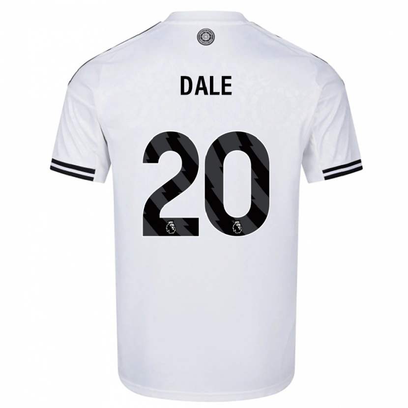 Danxen Mujer Camiseta Olivia Dale #20 Blanco Negro 1ª Equipación 2025/26 La Camisa México