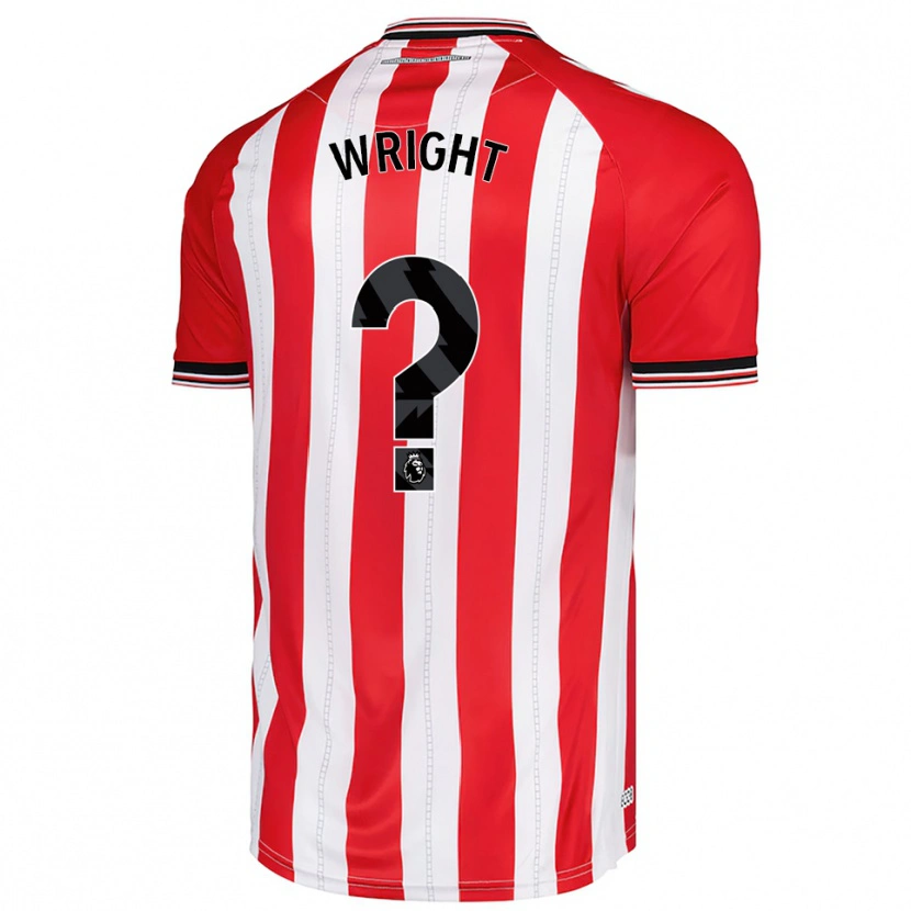 Danxen Mujer Camiseta Ryan Wright #0 Rojo Blanco 1ª Equipación 2025/26 La Camisa México