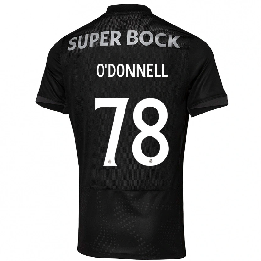 Danxen Mujer Camiseta Miri O'donnell #78 Negro Blanco 2ª Equipación 2025/26 La Camisa México
