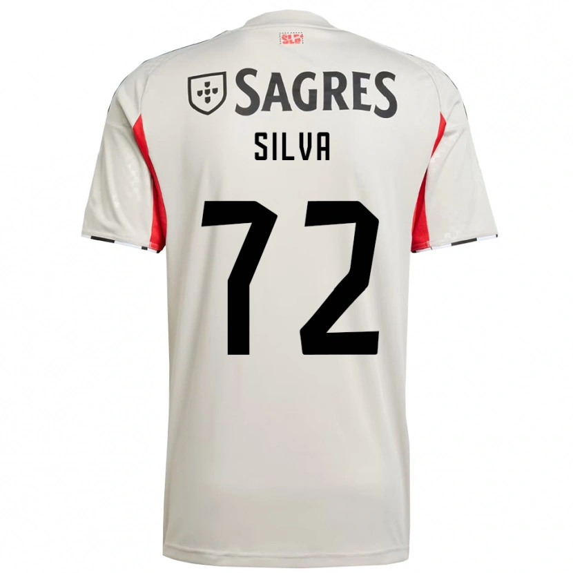 Danxen Mujer Camiseta Matilde Silva #72 Blanco Roto Rojo 2ª Equipación 2025/26 La Camisa México