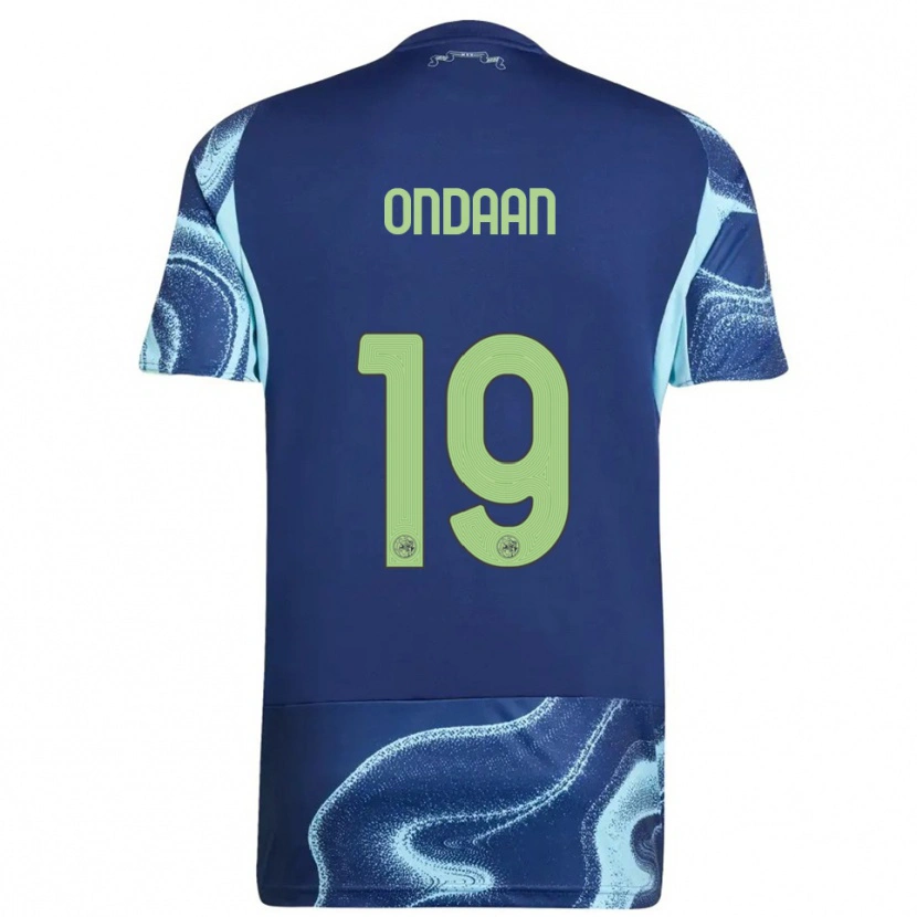 Danxen Mujer Camiseta Terell Ondaan #19 Marino Celeste 2ª Equipación 2025/26 La Camisa México