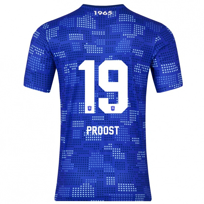 Danxen Mujer Camiseta Sophie Proost #19 Azul Celeste 2ª Equipación 2025/26 La Camisa México