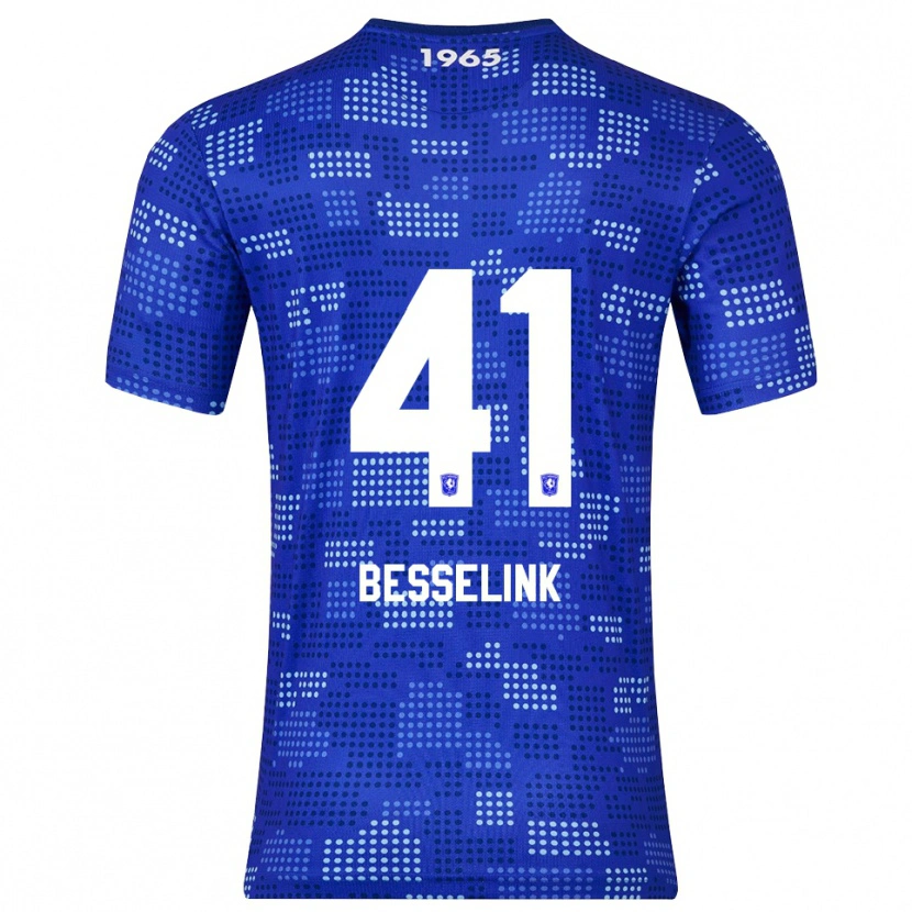 Danxen Mujer Camiseta Gijs Besselink #41 Azul Celeste 2ª Equipación 2025/26 La Camisa México