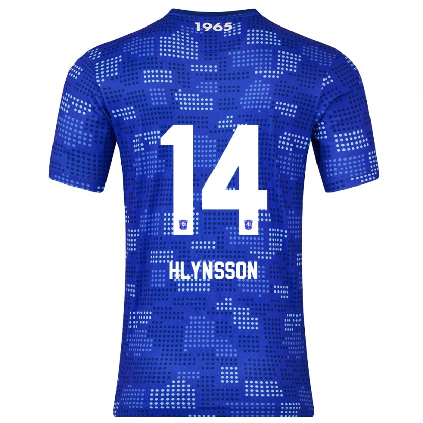 Danxen Mujer Camiseta Kristian Hlynsson #14 Azul Celeste 2ª Equipación 2025/26 La Camisa México