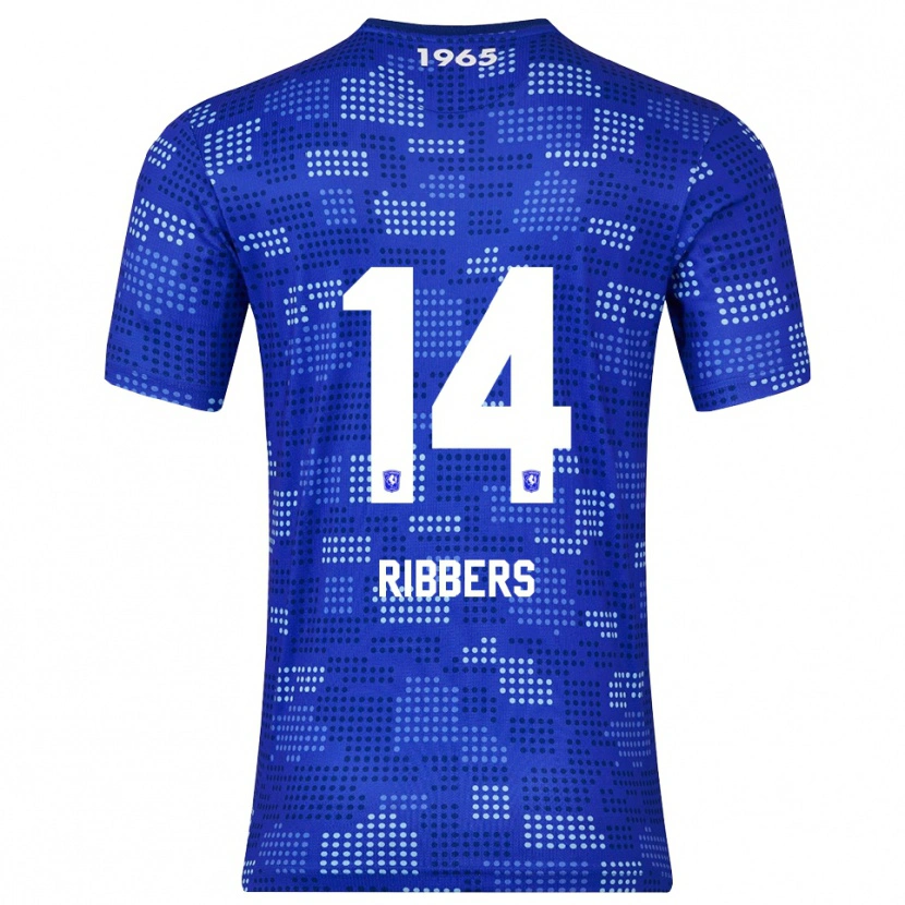 Danxen Mujer Camiseta Jort Ribbers #14 Azul Celeste 2ª Equipación 2025/26 La Camisa México