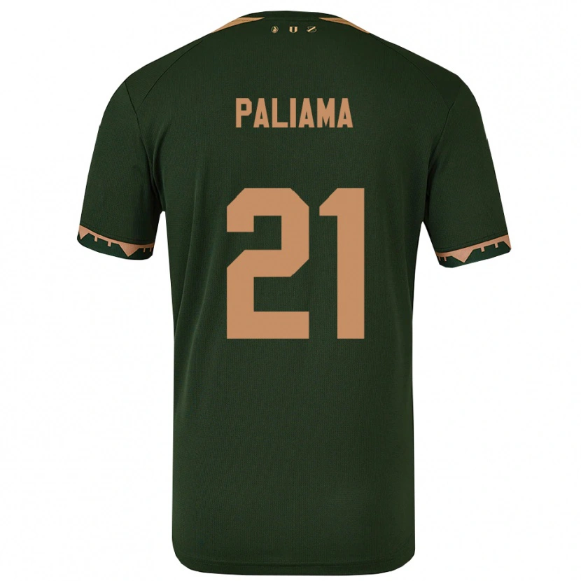 Danxen Mujer Camiseta Joni Paliama #21 Verde Oro 2ª Equipación 2025/26 La Camisa México