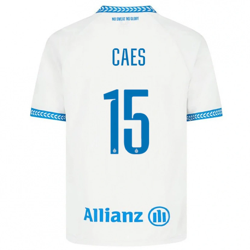 Danxen Mujer Camiseta Jippe Caes #15 Azul Blanco 2ª Equipación 2025/26 La Camisa México