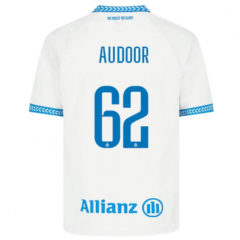 Danxen Mujer Camiseta Lynnt Audoor #62 Azul Blanco 2ª Equipación 2025/26 La Camisa México