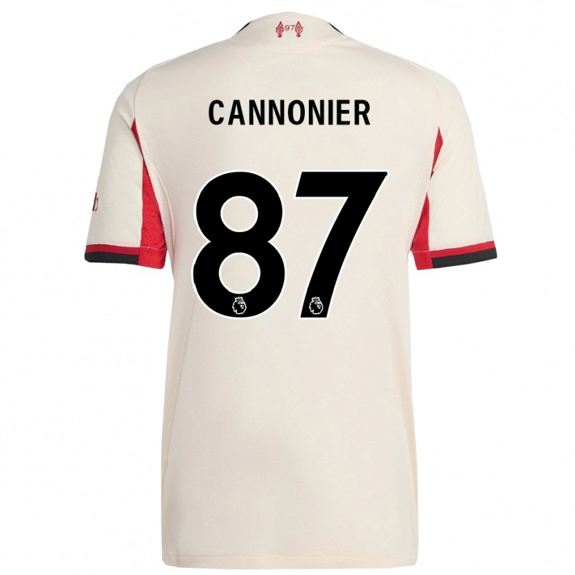 Danxen Mujer Camiseta Oakley Cannonier #87 Blanco Negro 2ª Equipación 2025/26 La Camisa México