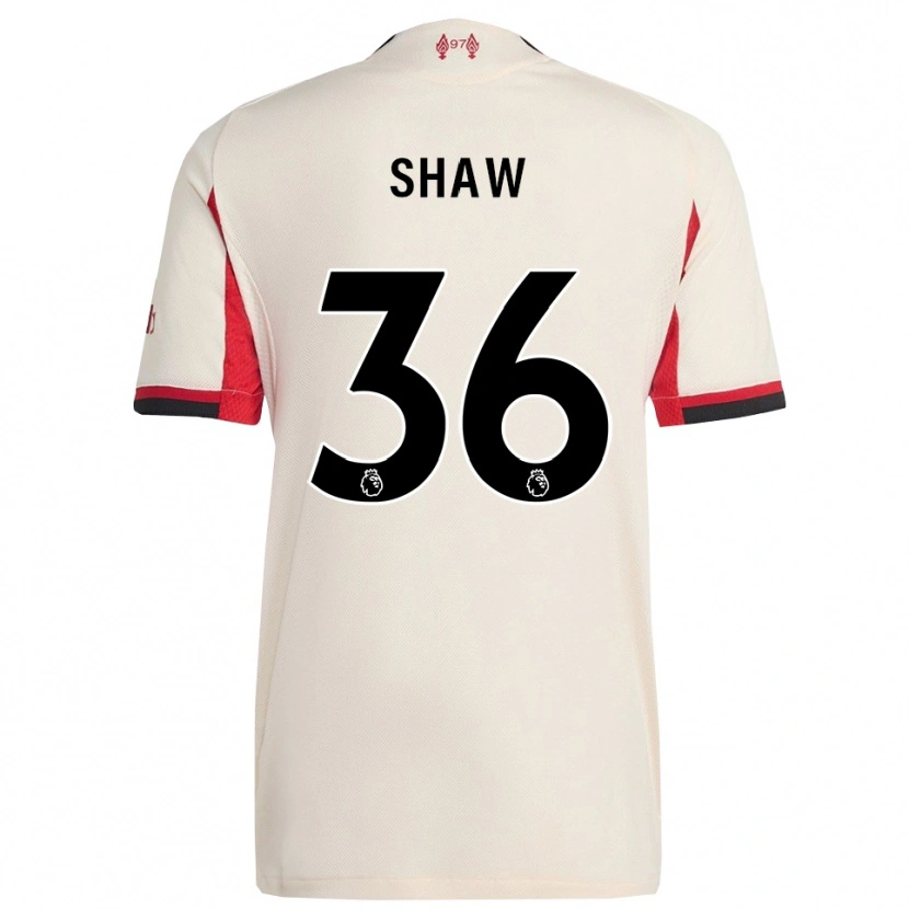 Danxen Mujer Camiseta Zara Shaw #36 Blanco Negro 2ª Equipación 2025/26 La Camisa México