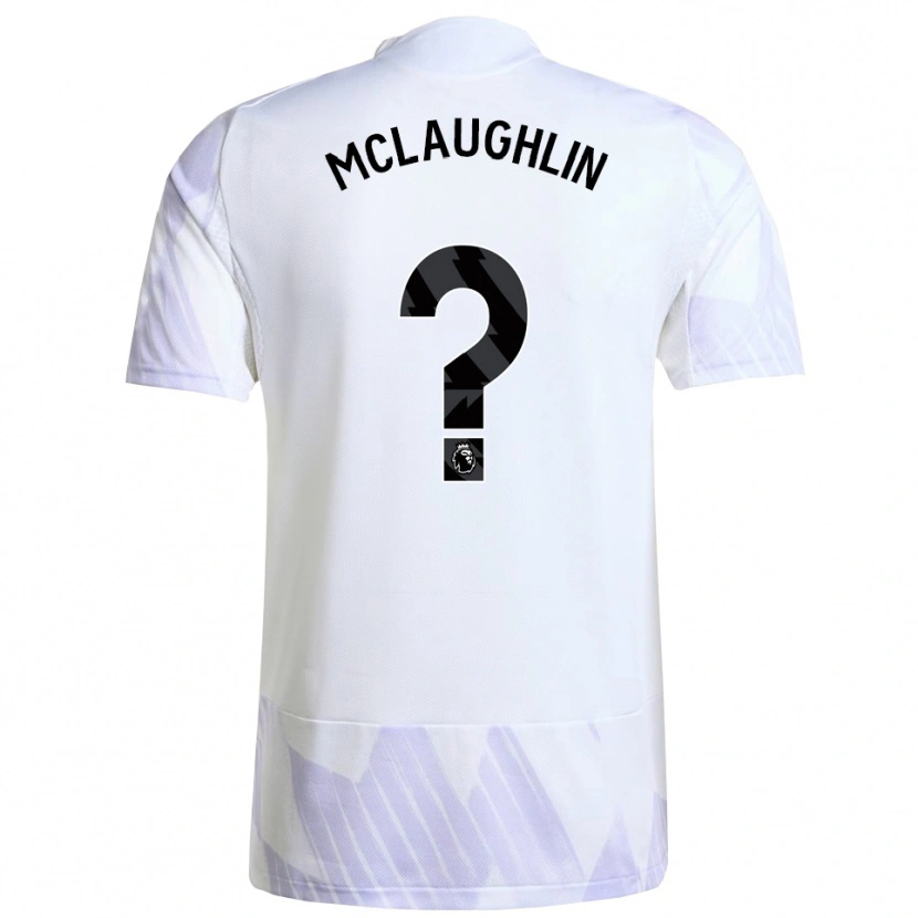 Danxen Mujer Camiseta Harlem Mclaughlin #0 Blanco Púrpura Púrpura 2ª Equipación 2025/26 La Camisa México