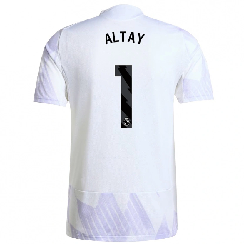 Danxen Mujer Camiseta Altay Bayındır #1 Blanco Púrpura Púrpura 2ª Equipación 2025/26 La Camisa México