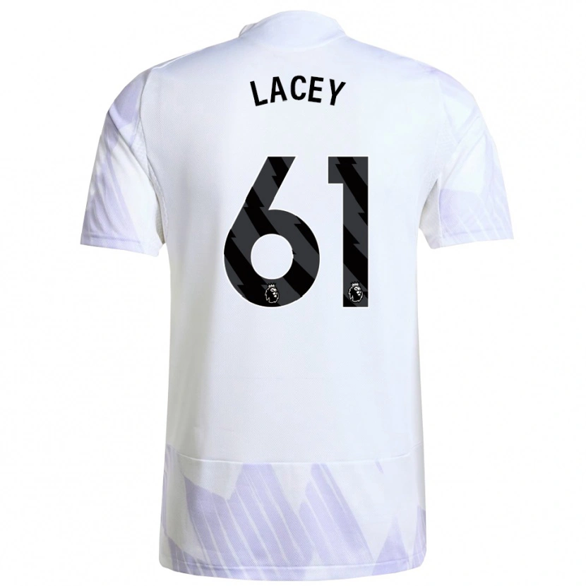 Danxen Mujer Camiseta Shea Lacey #61 Blanco Púrpura Púrpura 2ª Equipación 2025/26 La Camisa México