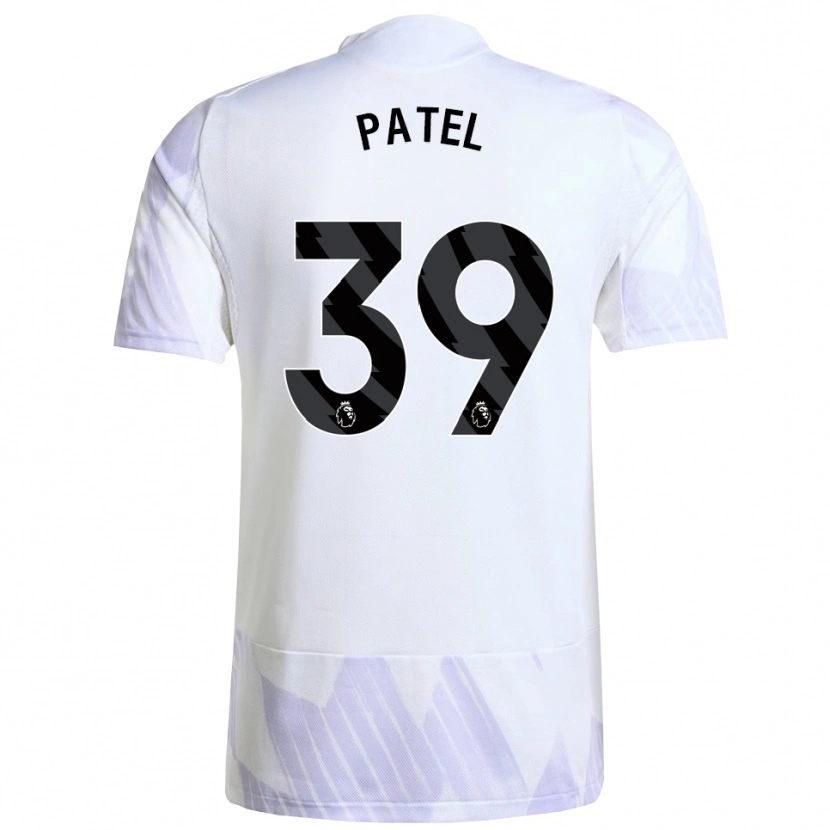 Danxen Mujer Camiseta Safia Middleton-Patel #39 Blanco Púrpura Púrpura 2ª Equipación 2025/26 La Camisa México