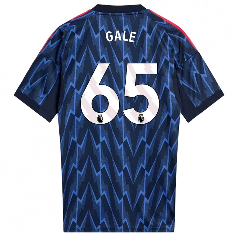 Danxen Mujer Camiseta Jessie Gale #65 Marino Rojo 2ª Equipación 2025/26 La Camisa México