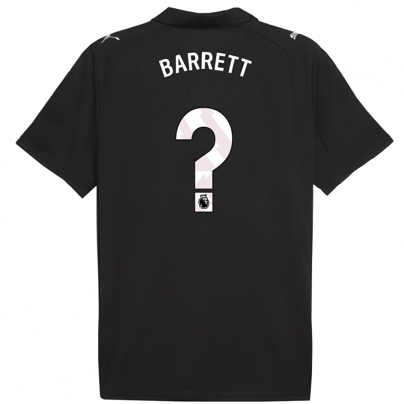 Danxen Mujer Camiseta Marlow Barrett #0 Negro Blanco 2ª Equipación 2025/26 La Camisa México