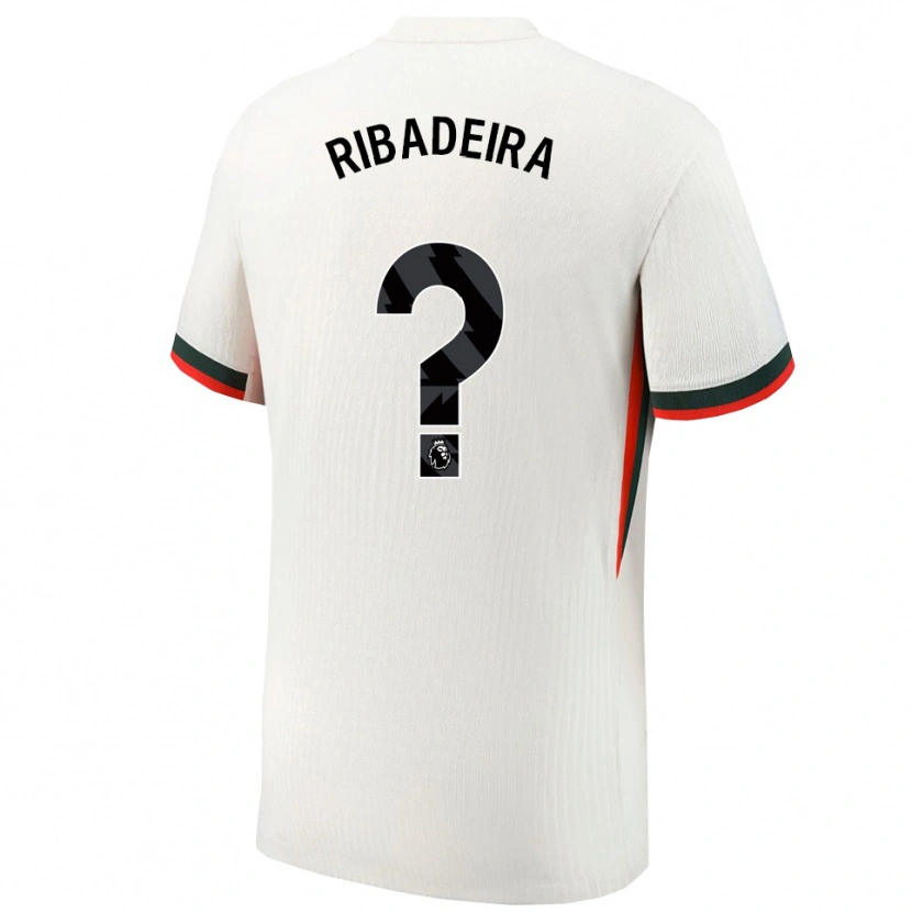 Danxen Mujer Camiseta Louna Ribadeira #0 Blanco Verde 2ª Equipación 2025/26 La Camisa México