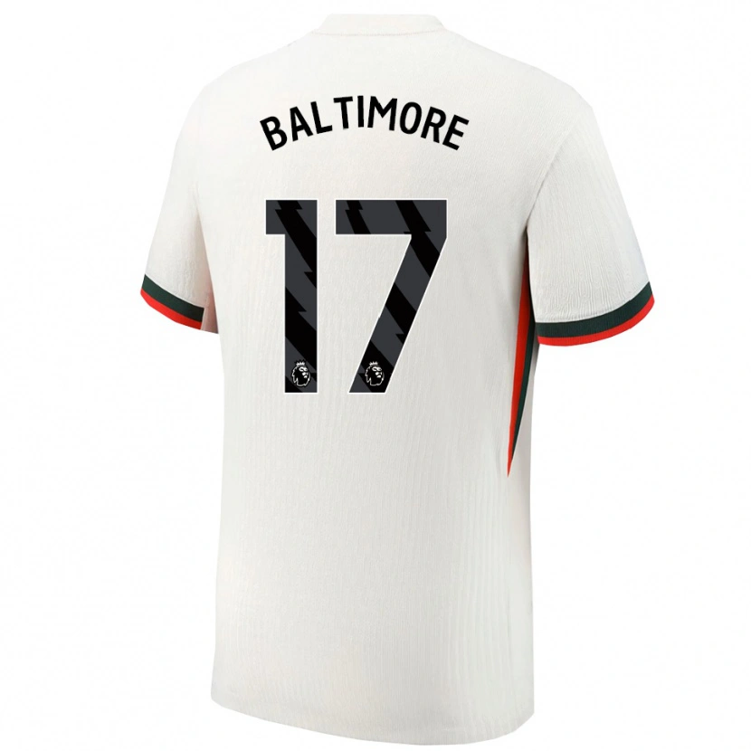Danxen Mujer Camiseta Sandy Baltimore #17 Blanco Verde 2ª Equipación 2025/26 La Camisa México