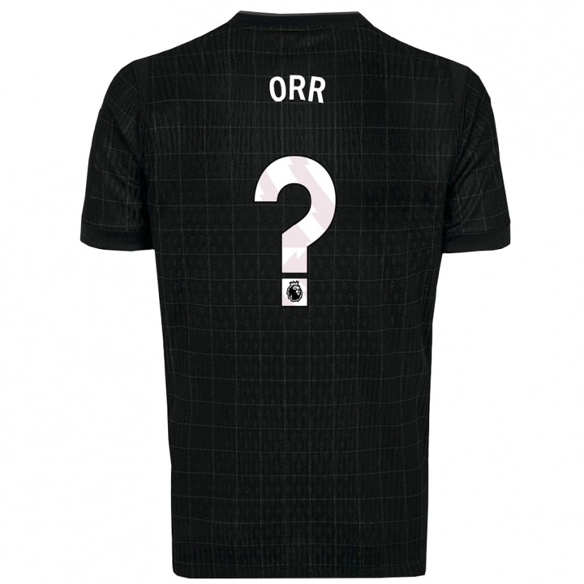 Danxen Mujer Camiseta Dante Orr #0 Negro Gris 2ª Equipación 2025/26 La Camisa México