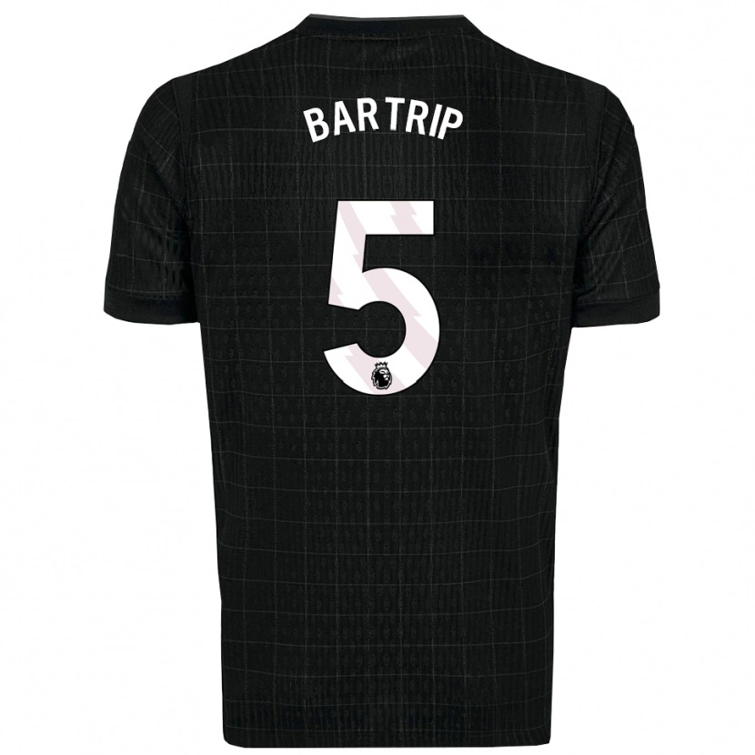 Danxen Mujer Camiseta Molly Bartrip #5 Negro Gris 2ª Equipación 2025/26 La Camisa México