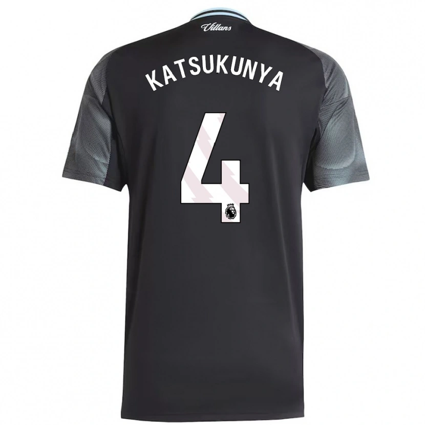 Danxen Mujer Camiseta Thierry Katsukunya #4 Negro Celeste 2ª Equipación 2025/26 La Camisa México